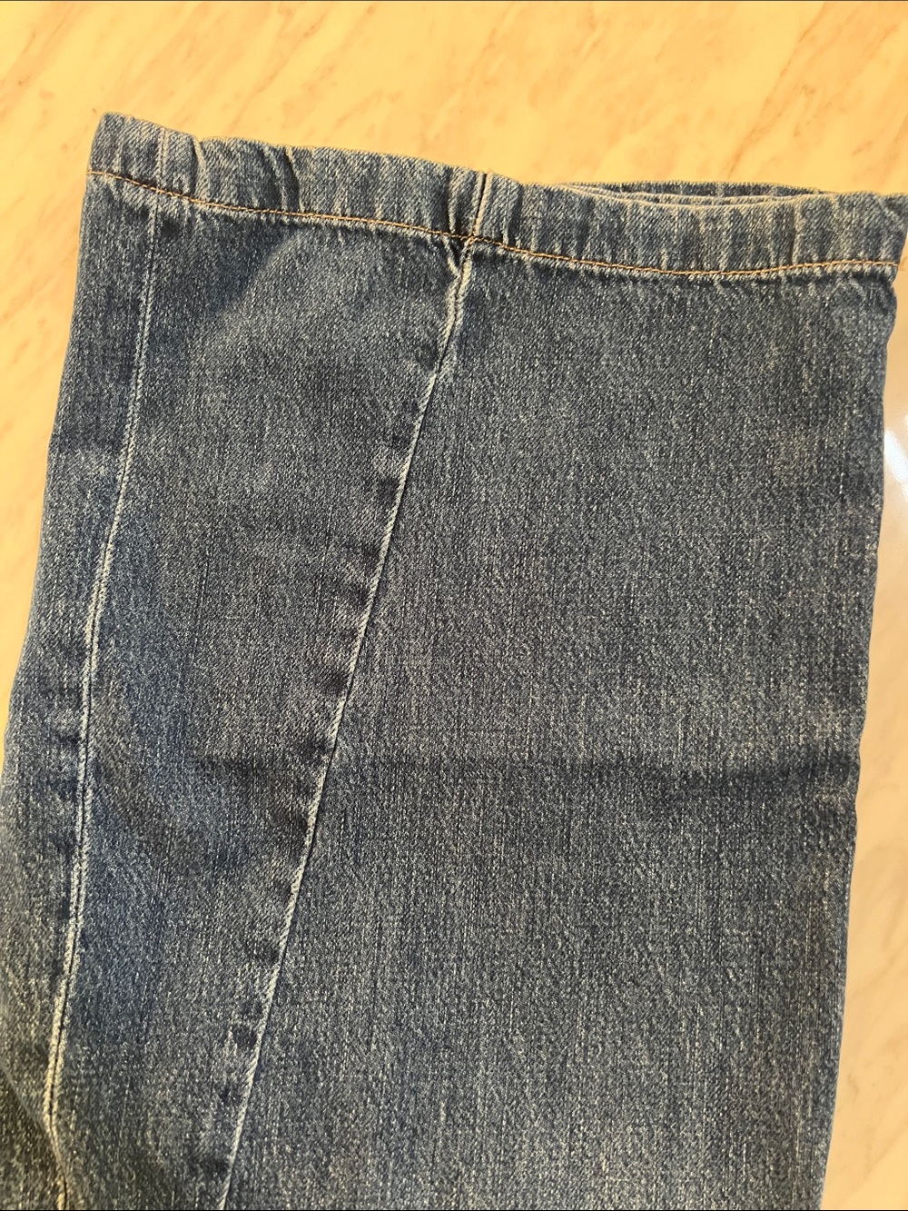 Frame Denim Women's Dark Blue Wide Leg Jeans - Picture 4 of 10